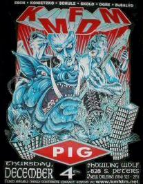 KMFDM/PIG Poster 1997